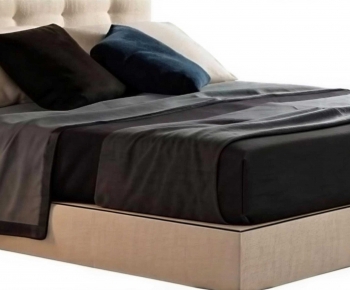 Modern Double Bed-ID:294450044