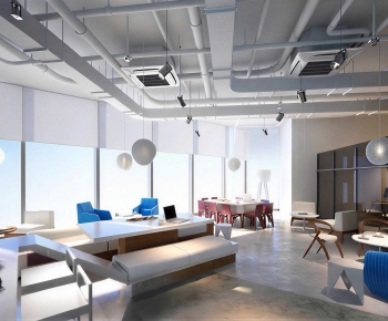 Industrial Style Office Rest Area-ID:324029925