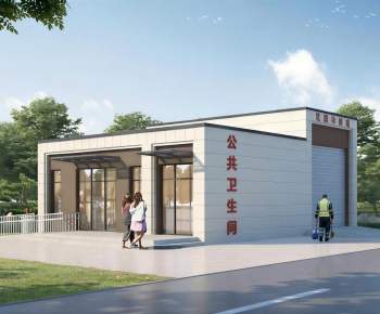 Modern Public Building-ID:121774915