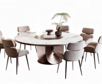 Modern Dining Table And Chairs-ID:438311101