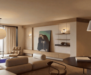 Modern A Living Room-ID:937675952