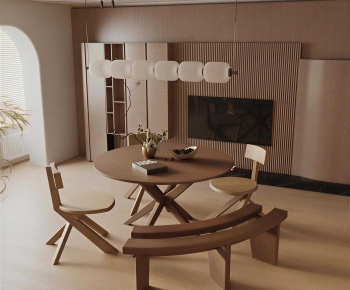 Modern Dining Table And Chairs-ID:796827088