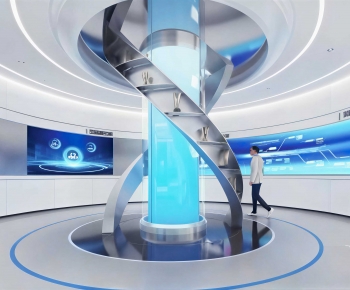 Modern Exhibition Hall-ID:780256994
