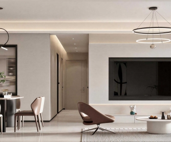 Modern A Living Room-ID:238466983