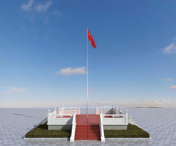 New Chinese Style Park Landscape-ID:410074009