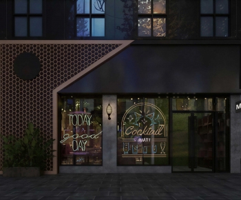 Modern Facade Element-ID:588741068