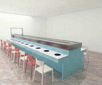 Modern Dining Table And Chairs-ID:444346909