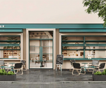 Modern Facade Element-ID:718301066