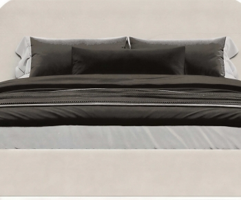 Modern Double Bed-ID:288708931
