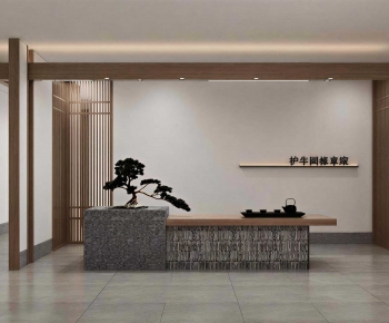 New Chinese Style Teahouse Tea House-ID:763283017