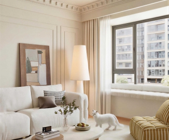 French Style A Living Room-ID:567435034
