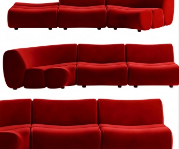 Modern Curved Sofa-ID:821579935