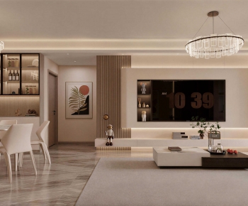 Modern A Living Room-ID:651103027