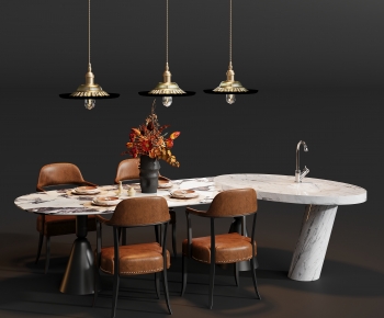 Modern Dining Table And Chairs-ID:424737931