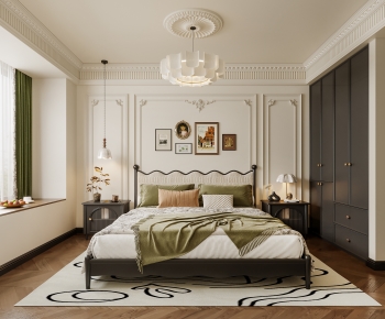 French Style Bedroom-ID:957192908
