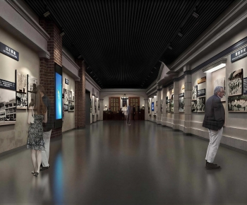 Retro Style Exhibition Hall-ID:850253114