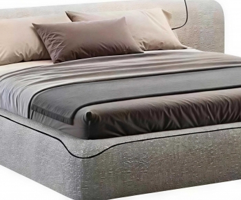 Modern Double Bed-ID:451396947