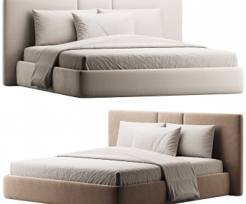 Modern Double Bed-ID:834942101