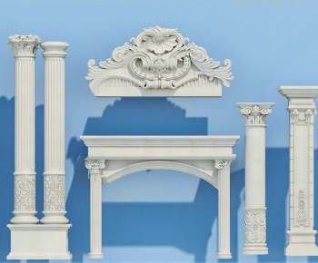 European Style Roman Pillar-ID:935970079
