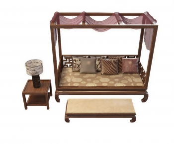 New Chinese Style Arhat Bed-ID:856925966