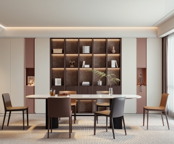 Modern Dining Room-ID:448699955