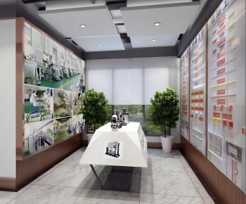 Modern Exhibition Hall-ID:157258031