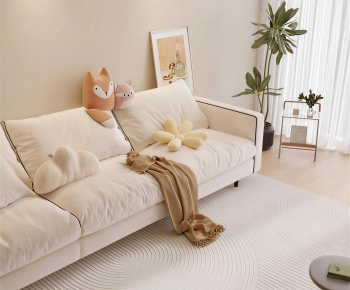 Modern Three-seat Sofa-ID:779016979