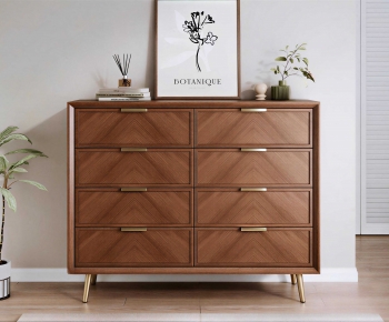Wabi-sabi Style Chest Of Drawers-ID:517817023