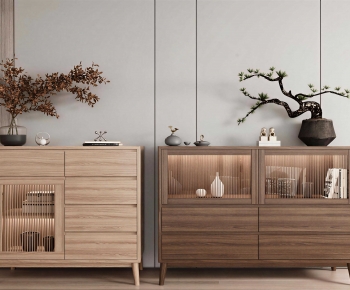 New Chinese Style Side Cabinet-ID:851877939