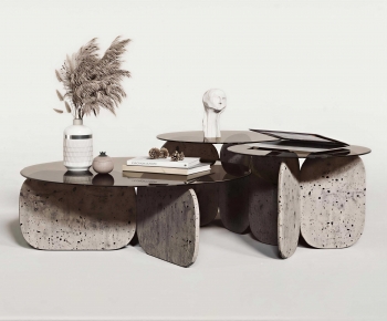 Wabi-sabi Style Coffee Table-ID:246375086