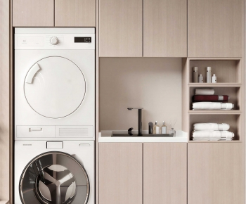 Modern Laundry Cabinet-ID:421262038