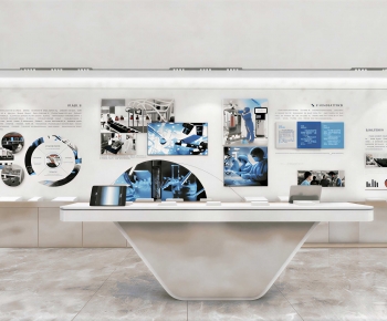 Modern Office Exhibition Hall-ID:479780913
