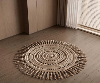 Modern Circular Carpet-ID:297799111