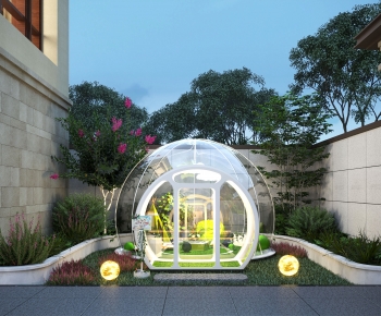 Modern Courtyard/landscape-ID:380053041