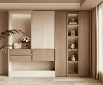 Modern Entrance Cabinet-ID:534249074