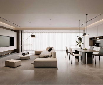 Modern A Living Room-ID:860584971
