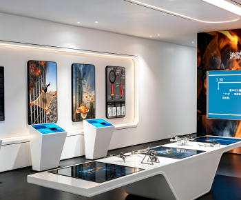 Modern Exhibition Hall-ID:284753086