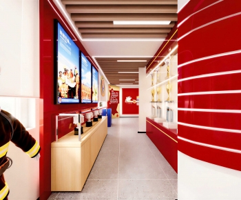 Modern Exhibition Hall-ID:253962046