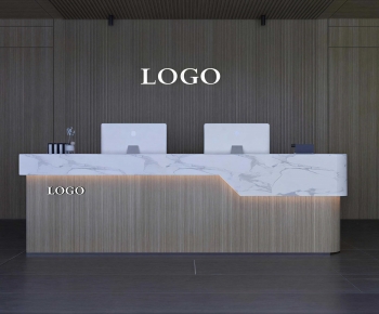 Modern Reception Desk-ID:305697924