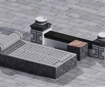 New Chinese Style Outdoor Chair-ID:874870063