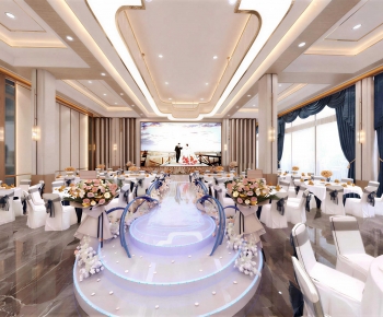 Modern Banquet Hall-ID:350692994