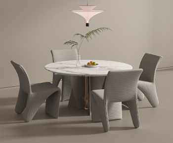 Modern Dining Table And Chairs-ID:309521917