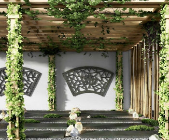 New Chinese Style Gallery Frame-ID:208679917