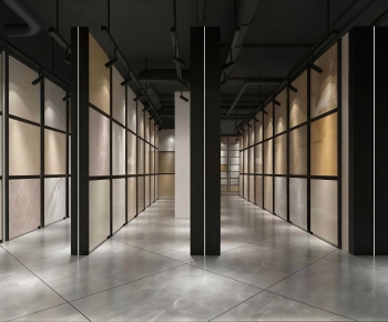 Industrial Style Exhibition Hall-ID:346476082