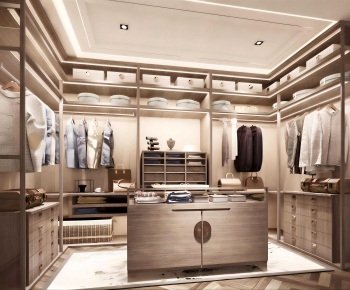 New Chinese Style Clothes Storage Area-ID:495014911