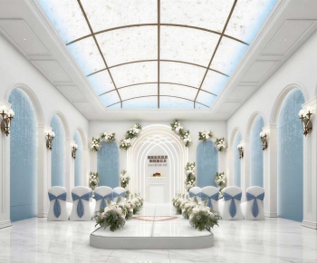 Modern Banquet Hall-ID:591165078