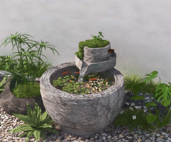 New Chinese Style Garden-ID:677427057
