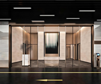 Modern Facade Element-ID:466334109