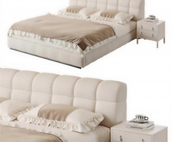 Modern Double Bed-ID:270540777