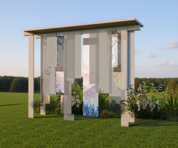 Modern Sculpture Sketch-ID:340872058